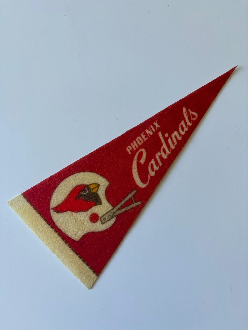 Vintage 70s 80s NFL Collectors Mini Felt Pennant Lot of 14 Small Wall Flags 9x4